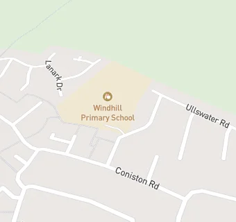 map for Windhill Primary School