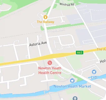 map for Newton Heath Medical Centre