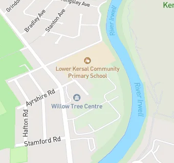 map for Lower Kersal Primary School Kitchen