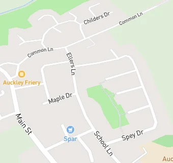 map for Auckley Surgery