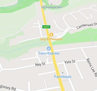 map for Tesco Express