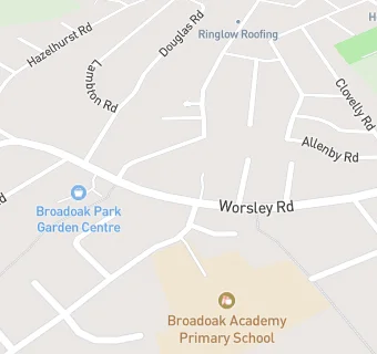 map for Redbridge Associates Limited - Worsley Road