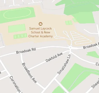 map for Broadoak And Smallshaw Community Centre