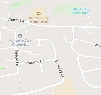 map for Holton-le-Clay Junior School