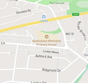 map for Boothstown Methodist Primary School Kitchen