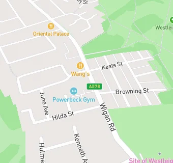 map for Powerbeck Gym