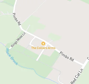 map for The Colliers Arms