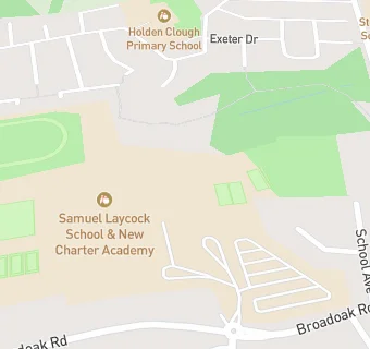 map for Robertson Facilities Management Ltd At Samuel Laycock School