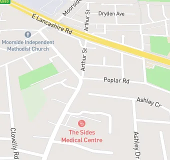 map for Tims and Parker(The Sides Medical Centre)