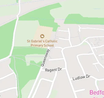 map for St Gabriel's Catholic Primary School