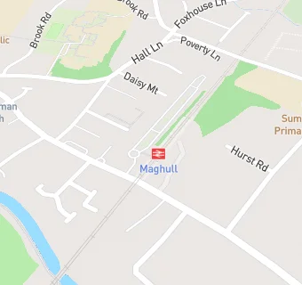 map for Maghull M to Go