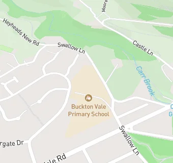 map for Buckton Vale Primary School