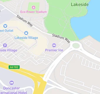 map for The Lakeside Beefeater