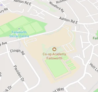 map for Failsworth School