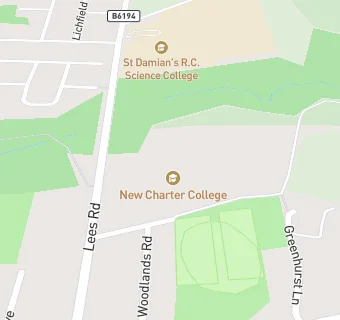 map for Hartshead Sports College