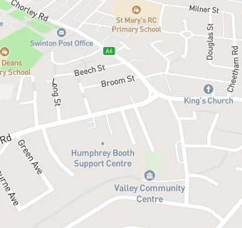 map for Humphrey Booth Resource Centre