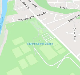 map for Salford Community Leisure Coffee Cart