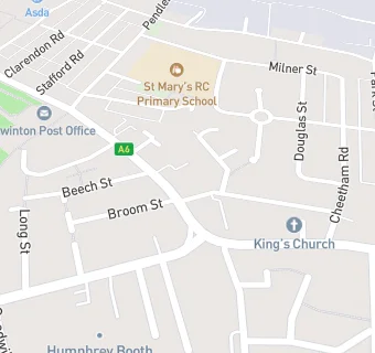 map for Shamnah Indian Takeaway