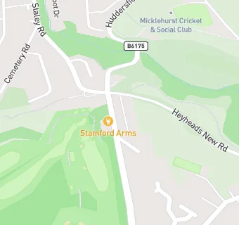 map for Stamford Arms