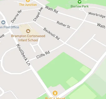 map for Brampton Health Centre Practice