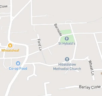 map for Hibaldstow Church Hall