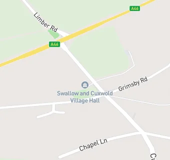 map for Cuxwold & Swallow Village Hall