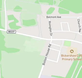 map for Bickershaw Off Licence