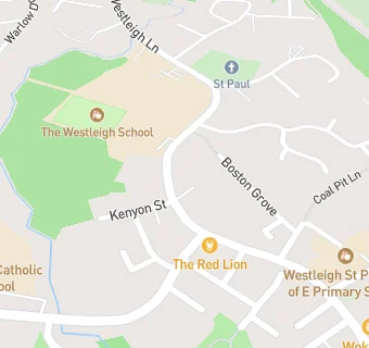 map for Leigh Westleigh Methodist Primary School