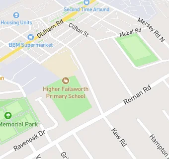 map for Stansfield Road Junior School