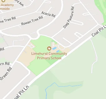 map for Limehurst Community Primary School