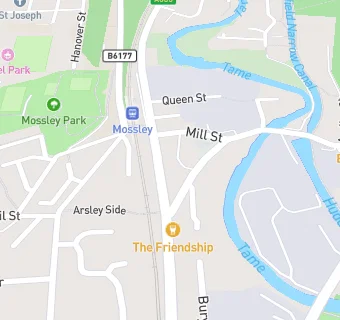 map for Mossley Pizza And Fast Food