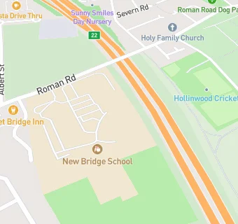 map for New Bridge Special School