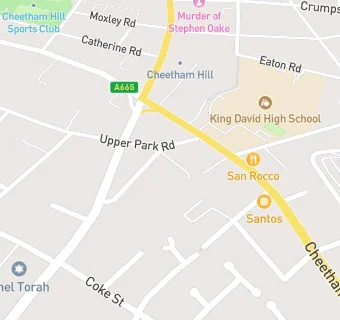 map for Langdon College of Further Education