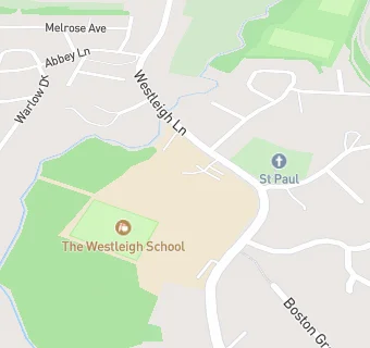 map for The Westleigh School