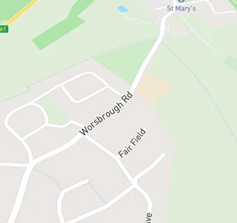 map for Worsbrough St Mary's CofE Primary School