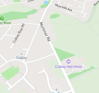 map for Cubley Hall