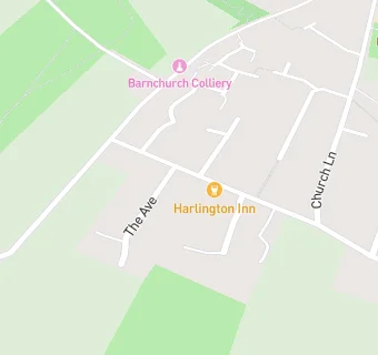 map for Harlington Inn