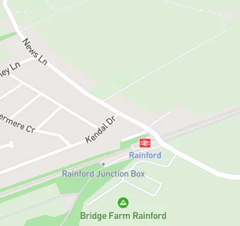 map for Rainford Junction Quality Fresh Fruit & Veg