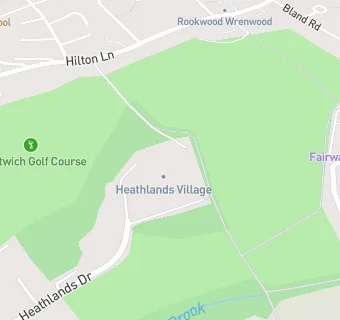 map for The Heathlands Village