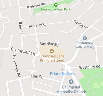 map for Crumpsall Lane Primary School