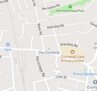 map for Crumpsall Lane Primary School