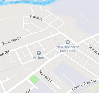 map for Crestpharmacy-Hexthorpe