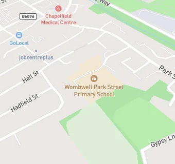 map for Wombwell Park Street Primary School - Kitchen