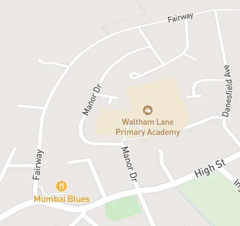 map for The Leas Infants' School