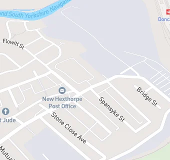 map for Hexthorpe PO