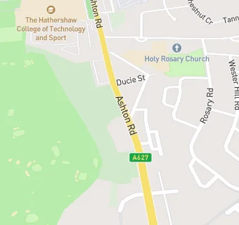 map for Lau's Chippy