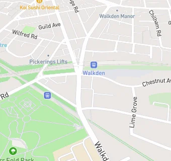 map for The Welcome, Walkden Bar 2