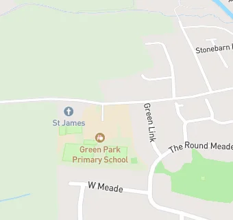 map for Green Park Primary School