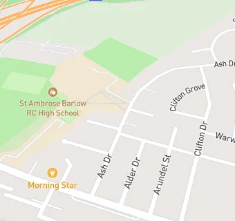 map for Wardley High School