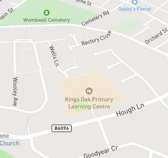 map for Kings Oak Primary School - Kitchen